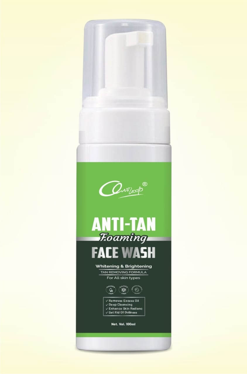 Anti-Tan Foaming Face Wash - 100ml